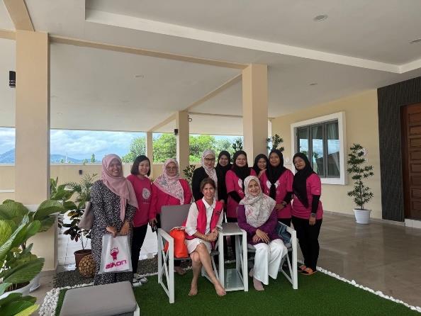 Staff at Dynamic Confinement Centre
